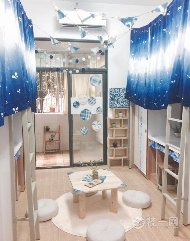 成都高校共享宿舍民族风格装修美炸了 18天仅需400